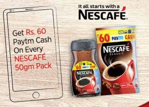 Paytm Nescafe Offer