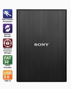 Sony External Hard Drive from Flipkart