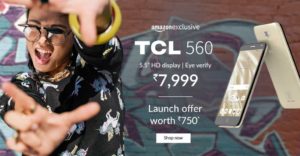 TCL 560 Mobile Phone from Amazon
