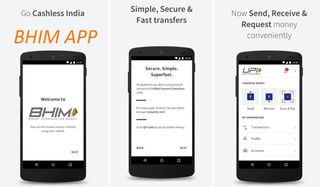 BHIM Mobile APP Download