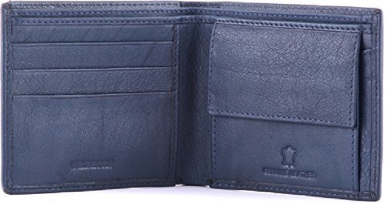 Wildhorn Blue Leather Men’s Wallet